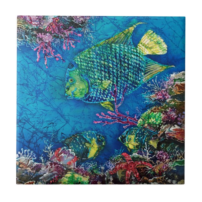 Drottningen av havet belägger med tegel kakelplatta (Framsidan)