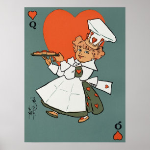 Drottningen av hjärtor poster