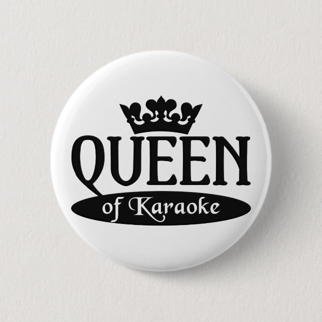 Drottningen av Karaoke knäppas Knapp (Framsida)
