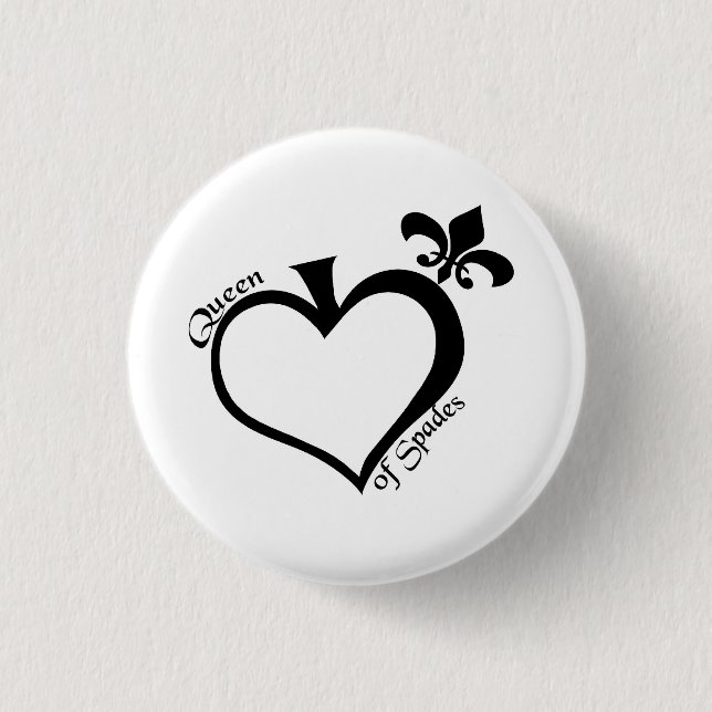 drottningen av spadar sm knäppas knapp (Framsida)