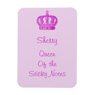 Drottningen av "Sticky Notes Magnet" Magnet