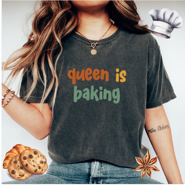 Drottningen Baking Women's T-Shirt (Skapare uppladdad)
