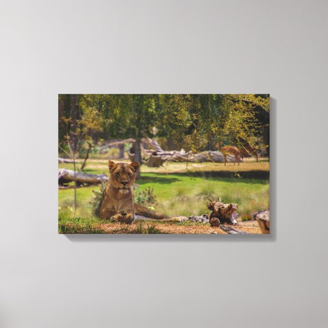 Drottningen Canvastryck (Framsida)