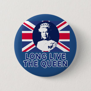 Drottningen Elizabeth II bor Long drottningen Knapp