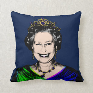 Drottningen Elizabeth V3 kudder Kudde
