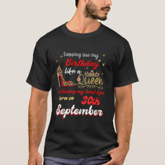 Drottningen föddes den 30 september. t shirt
