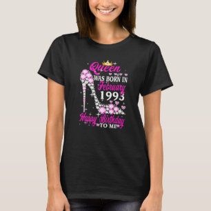 Drottningen föddes i februari 1993 30års födelseda t shirt