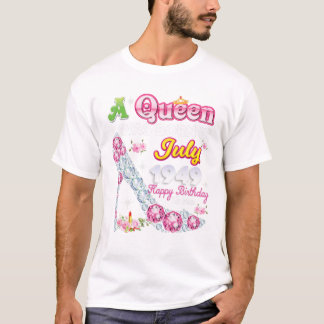 Drottningen Föddes I Juli 1949 T Shirt