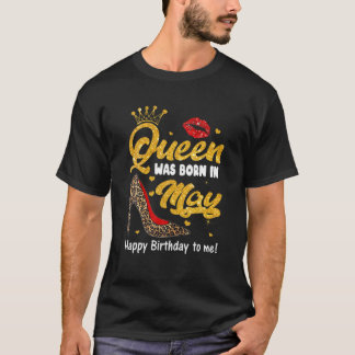 Drottningen föddes i maj Grattis på födelsedagen t Shirt