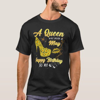Drottningen föddes i maj måndag t shirt