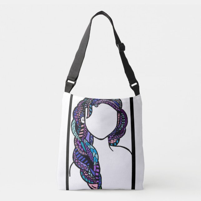 Drottningen hänger lös axelväska (Framsida)