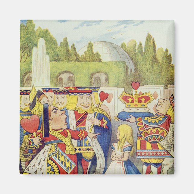 Drottningen har kom! Och är hon inte arg?" Magnet (Framsidan)