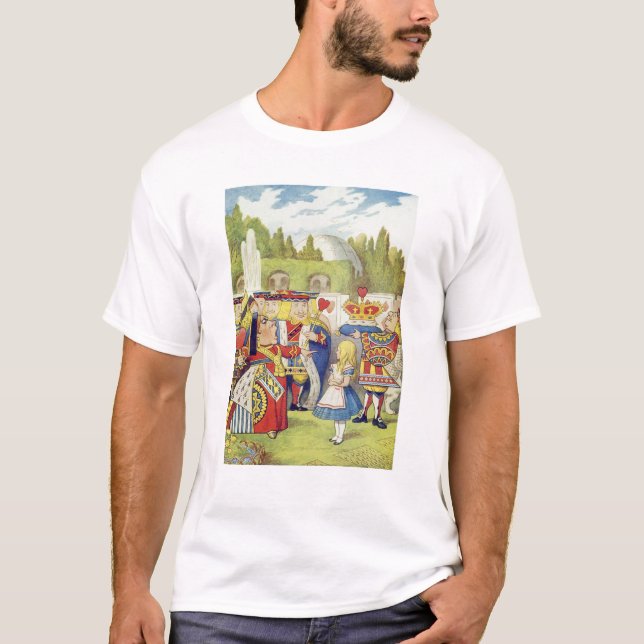 Drottningen har kom! Och inte är hon argen. ", Tee Shirt (Framsida)
