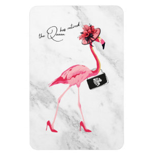 Drottningen har pensionerat Classy Chic Rosa Flami Magnet
