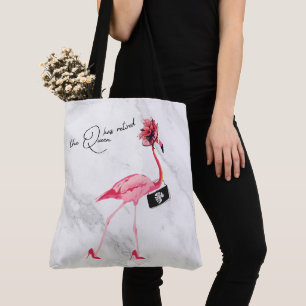 Drottningen har pensionerat Classy Chic Rosa Flami Tygkasse