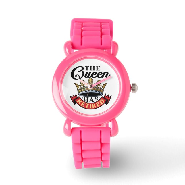 Drottningen har tröttat kvinnorna Pension Armbandsur (Framsida)