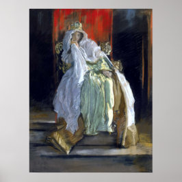 Drottningen in "Hamlet" Poster