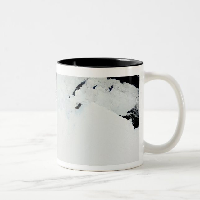 Drottningen Mary Kusten i Antarctica Två-Tonad Mugg (Höger)
