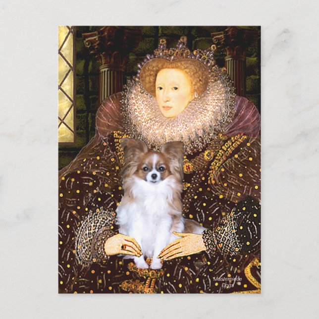 Drottningen - Papillon 6 Vykort (Framsida)