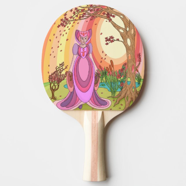Drottningen Pingisracket (Framsidan)