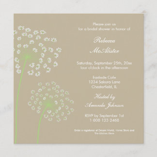 Drottningens Anne Inbjudningskort för möhippan