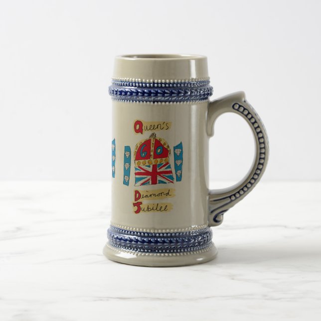 Drottningens Diamond Jubilee Emblem Sejdel (Höger)