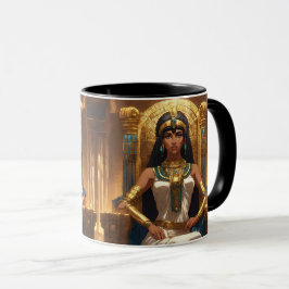 drottningens egypten mugg