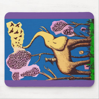 Drottningens frånvaro musmatta