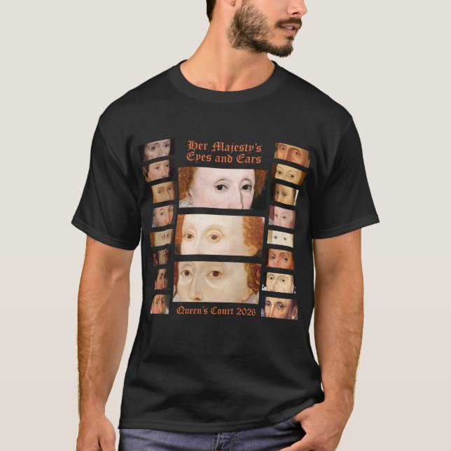 Drottningens hov 2026 t shirt (Framsida)