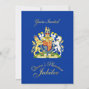 Drottningens inbjudan till Platnium Jubilee-partie