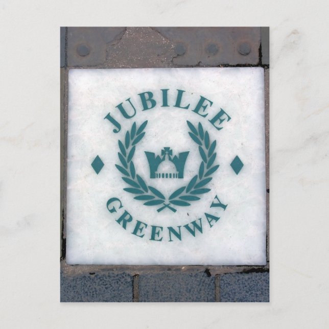 Drottningens Jubilee Greeway - London Vykort (Framsida)