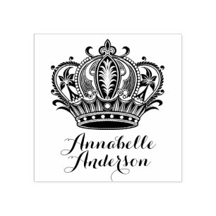 Drottningens Krona personalize Stämpel
