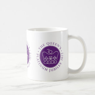 Drottningens Platinum Jubilee Coffee Mugg