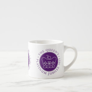 Drottningens Platinum Jubilee Espressomugg