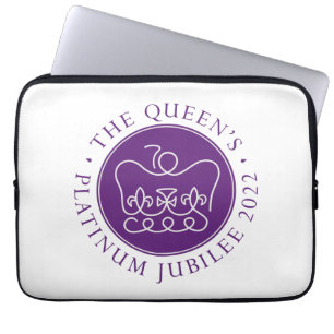 Drottningens Platinum Jubilee Laptop sleeve