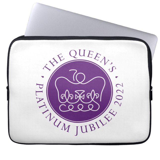 Drottningens Platinum Jubilee Laptop sleeve (Framsidan)