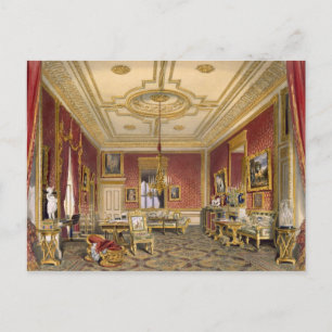 Drottningens privata Sitta rum, Windsor Castle Vykort