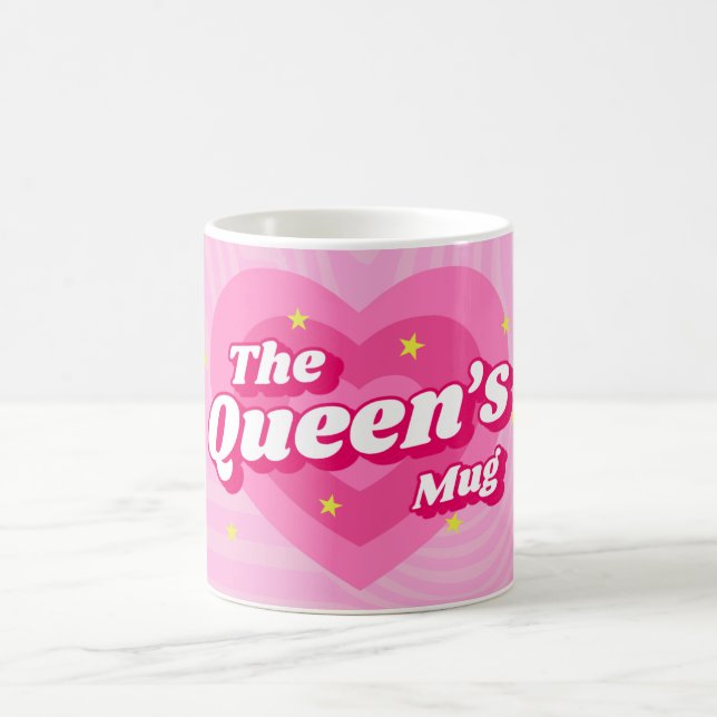 Drottningens Rosa Klassiker Kaffemugg (Center)