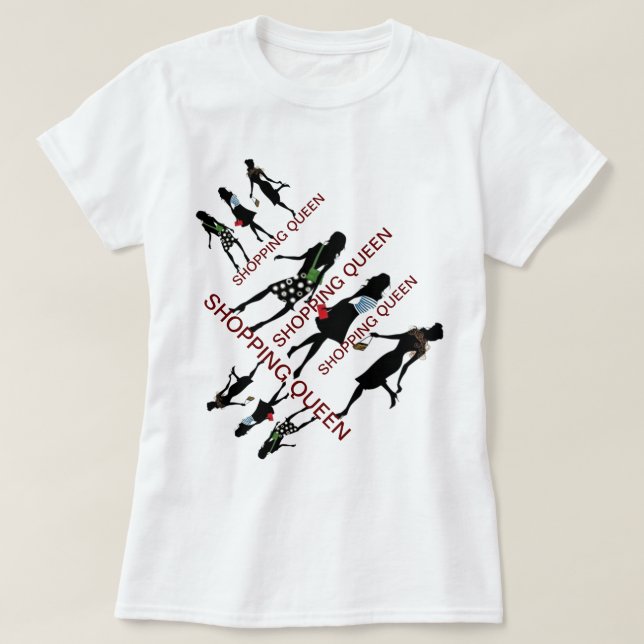 DROTTNINGENS SHOPPINGSAMLING T SHIRT (Design framsida)