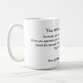 Drottningförfattaremugg Kaffemugg