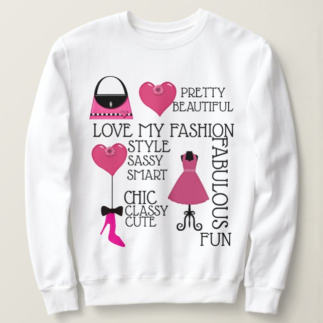Drottningkollektion För Shopping T Shirt (Design framsida)