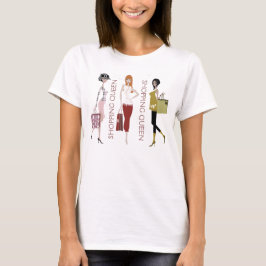 Drottningkollektion För Shopping Tee