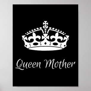 Drottningmammas mors dag mormor poster