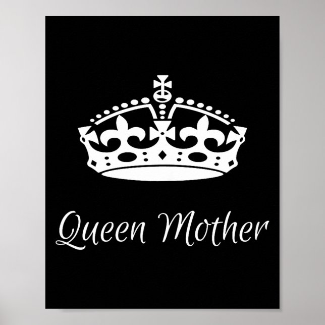 Drottningmammas mors dag mormor  poster (Framsidan)