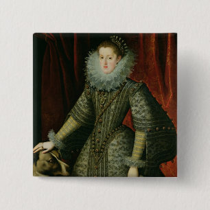 Drottningmargarita av Österrike, 1609 (olja på Knapp