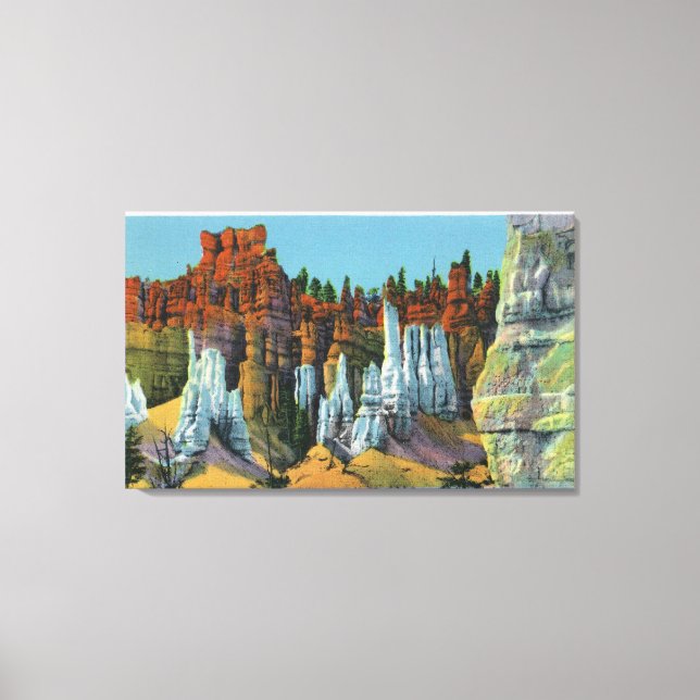 Drottningsdomstolens syn canvastryck (Framsida)