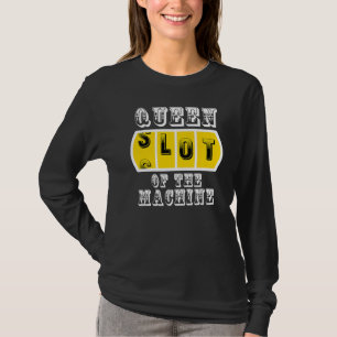 Drottningsplats för spelpokern i Maskin kasino T Shirt
