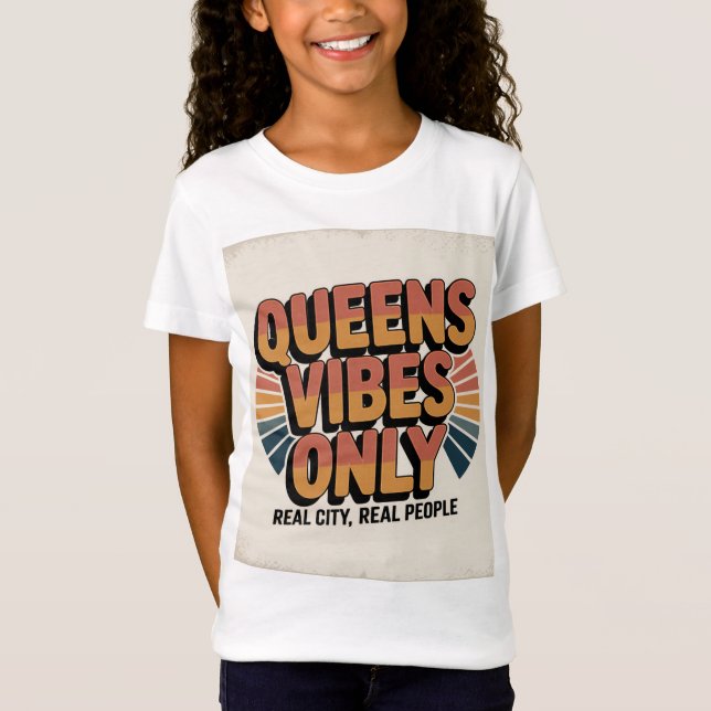Drottningstämning Endast T Shirt (Framsida)