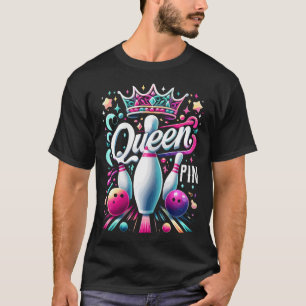 Drottningstiftskjorta bowlare bowlingligan för bow t shirt