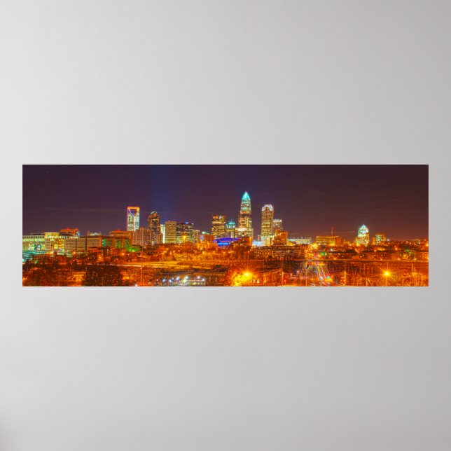 Drottstad @ natt poster (Framsidan)